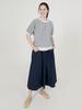 CHIQUITA All-Band A Skirt (Light Cotton) Navy 252401Snv