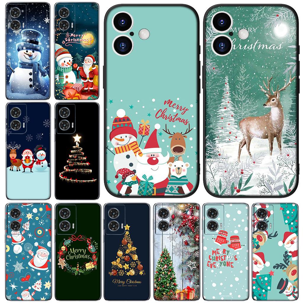 Cover Merry Christmas Tree Deer Snowman for Xiaomi Redmi Note 13 A3 14 Pro Plus 9T 14C 13C 13X 9C NFC + Pro+ 5G 4G Phone Case