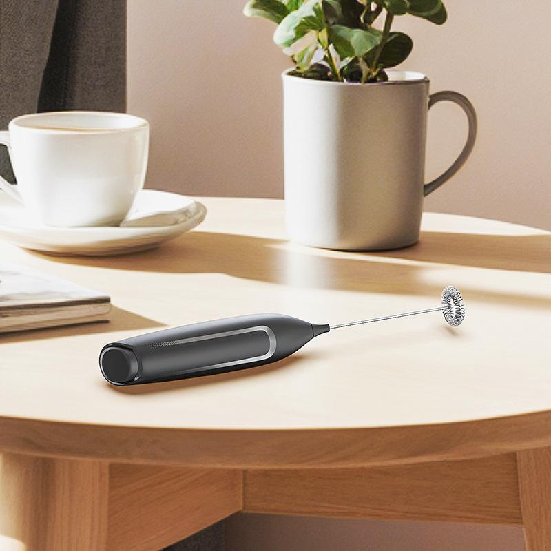 Milk Frothing Wand Handheld Milk Frother for Coffee Whisk Drink Mixer Coffee Frother For Latte Cappuccino Hot Chocolate Egg