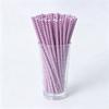 Colorful Biodegradable Paper Straws for Parties and Cocktails