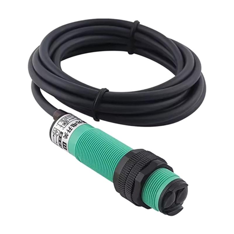 Photoelectric Sensor Proximity Switch Adjustable Diffuse Photoelectric Switch Sensor Optical 3 Lines Normally Open