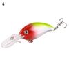 1Pc Kurbel 3D Augen Angeln Locken Harten Köder Bass Crankbait Sharp Fisch Haken Tackle