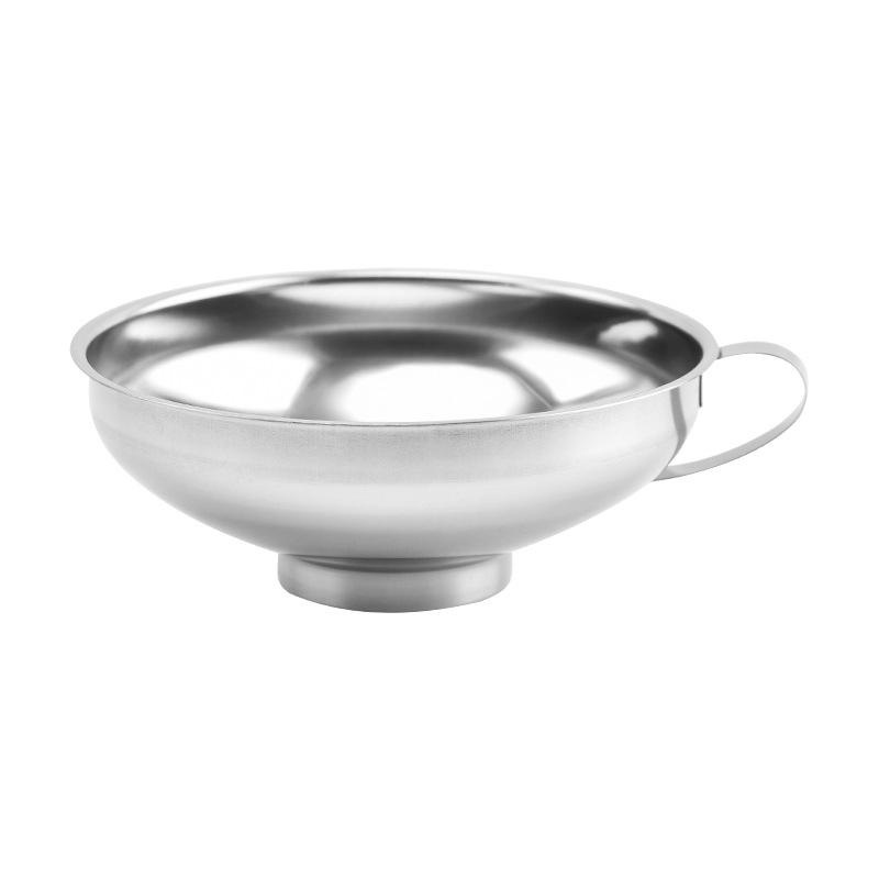 Lejek wielkokalibrowy z szerokim wlotem 1 szt., lejek ze stali nierdzewnej, olej, kimchi, owoce, proszek do lewatywy, wyciek oleju domowego