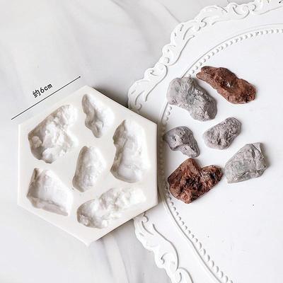 Stones Silicone Molds DIY Fondant Cake Decorating Tools Sugarcraft Chocolate Gumpaste Mold Kitchen Baking Tool