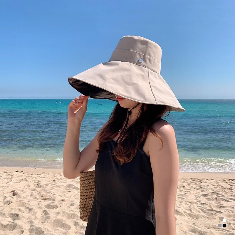 Sun Protection Hat For Women With Large Brim Summer Uv Shield Fashion Hat For Outdoor Wear