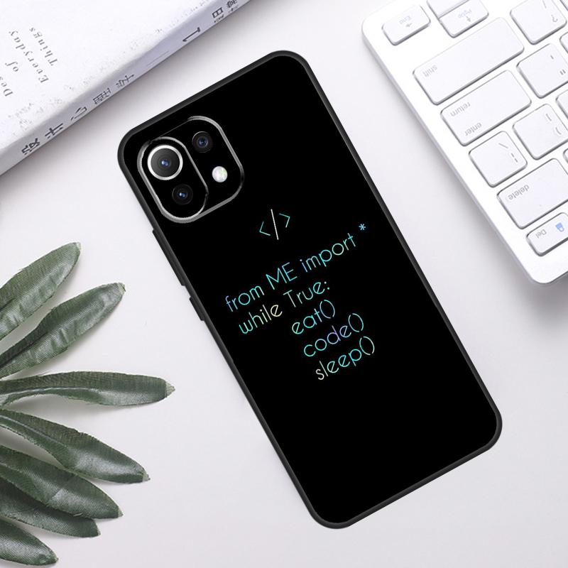 The Code Design Programmer For Xiaomi 15T 14T 13T 17 Pro Max 14 15 Ultra Case For POCO F8 Ultra X7 X5 X6 F5 F6 F7 Pro