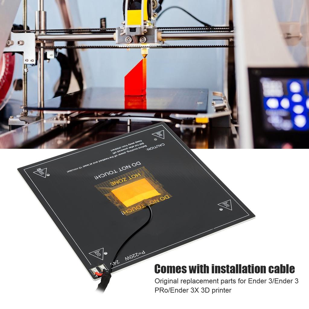 Printer Heating Bed for Creality 3D Ender‑3 Heated Pad Plate Industrial Accessories