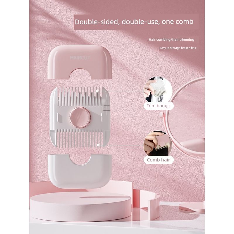 German Baby Hair Cutting Scissors Bangs Trimmer Kids Broken Hair Thin Baby Multi-Functional Hair Cutting Comb