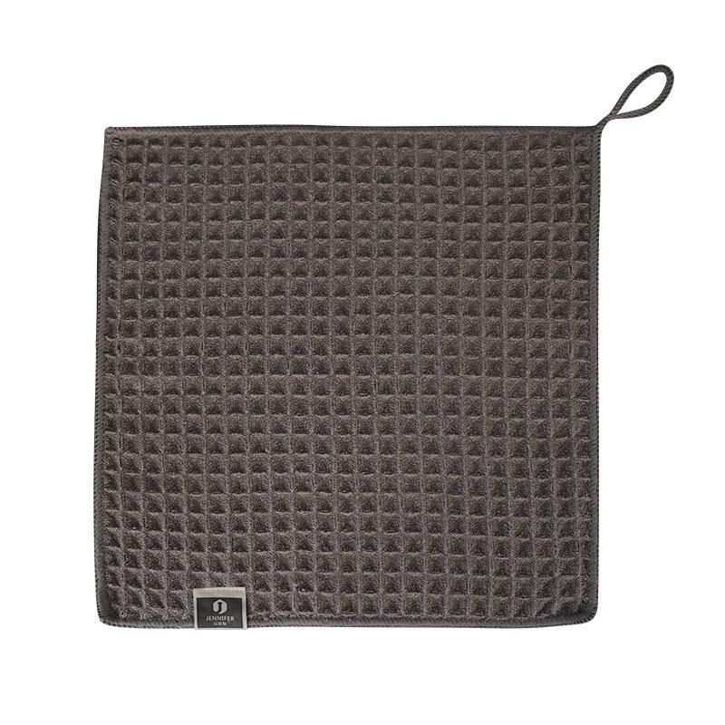Waffle Weave Lint-Free Dishcloth: Absorbent Cleaning Towel for Kitchen & Coffee Bar