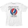 Greatful Dead Logo Steal Your Face Hommes Rock Classique Groupe T-shirt Nouveau Blanc Unisexe T-shirt