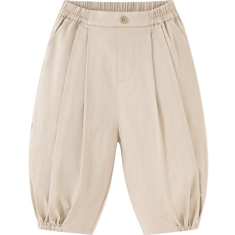 

Minibala Girls Spring Elastic Casual Long Pants 100