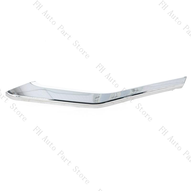 For Mitsubishi Eclipse Cross 2018 2019 2020 2025 Front Bumper Headlight Lower Chrome Trim Strip Molding Decorative Cover Lid