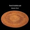 Handmade Vietnamese Rattan Tea Coasters and Placemats for Tea Ceremony