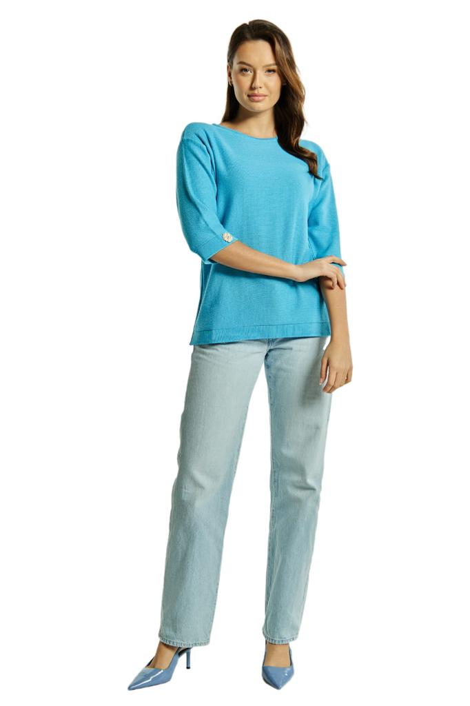 Kalina Women' Blouse, Blue, Size ""