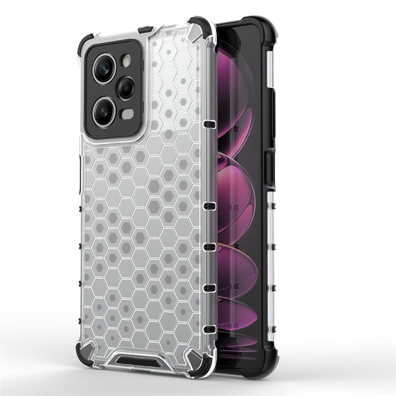 For Xiaomi Redmi Note 12 Pro 5G Case Hybrid Armor Shockproof Phoen Case For Redmi Note 12 Pro + Plus Transparent Soft Back Cover