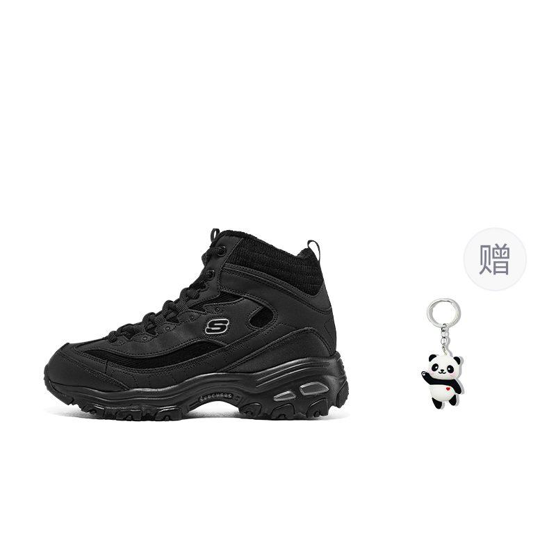Skechers DLites 1.0 'Nero' Donna 167569-BBK