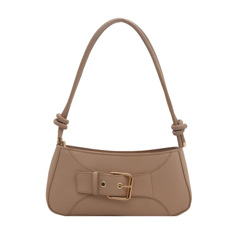 Stylish simple high texture armpit bag 2025 autumn new popular shoulder bag trend Internet celebrity niche women's bag tide