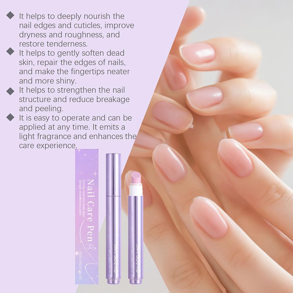 3,5ml Nagelpflege Stift Essenzöl Nagelpflege Nagelhautreinigung Nagel aufhellen Nageloberflächenhaut entfernen Nagelhautpflege Stift Weich B4P1