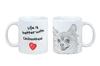 Chihuahua Long-haired - Cup with a Dog, Cup with a Photo, Personalized Gift from the Brand