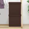 VidaXL 2x Folding Storage Stools Storage Chests Storage Containers Living Room Sitting Room Home 338787