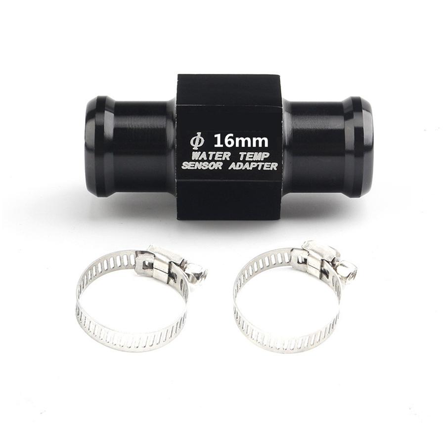 Universal Motorcycle Thermometer Instruments Water Temp Temperature LED Digital Display Gauge Meter With 16mm Temp Temperature Sensor Adapter