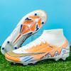 New Men High-top Football Boots Grass Cleats Non-Slip Soccer Shoes Futsal Sneakers High-quality Match Indoor -selling Outdoor