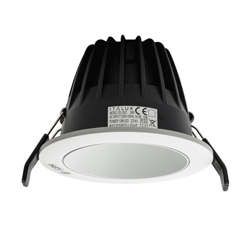Oprawa wpuszczana oczko hermetyczne IP54 LED 13W REZZO DG-090C/WK-WW/50 Italux