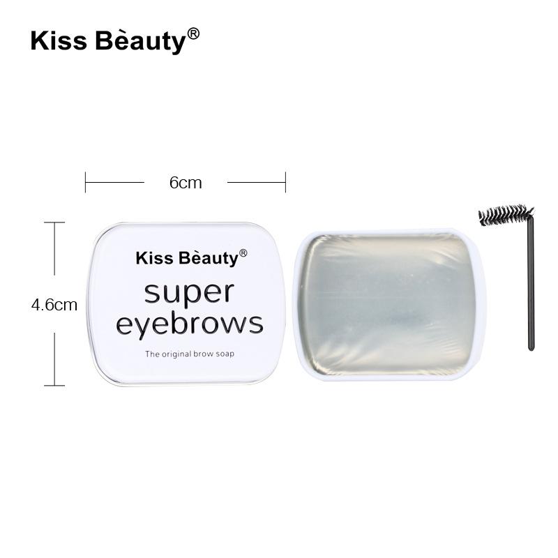 Kissbeauty Eyebrow Cream Setting Soap Refreshing and Long-lasting Natural Colorless Transparent Eyebrow Setting