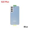 S908 Housing For Samsung Galaxy S22 Ultra Plus S901 S906 5G Battery Cover Glass Repair Back Door Rear + Logo Camera Lens