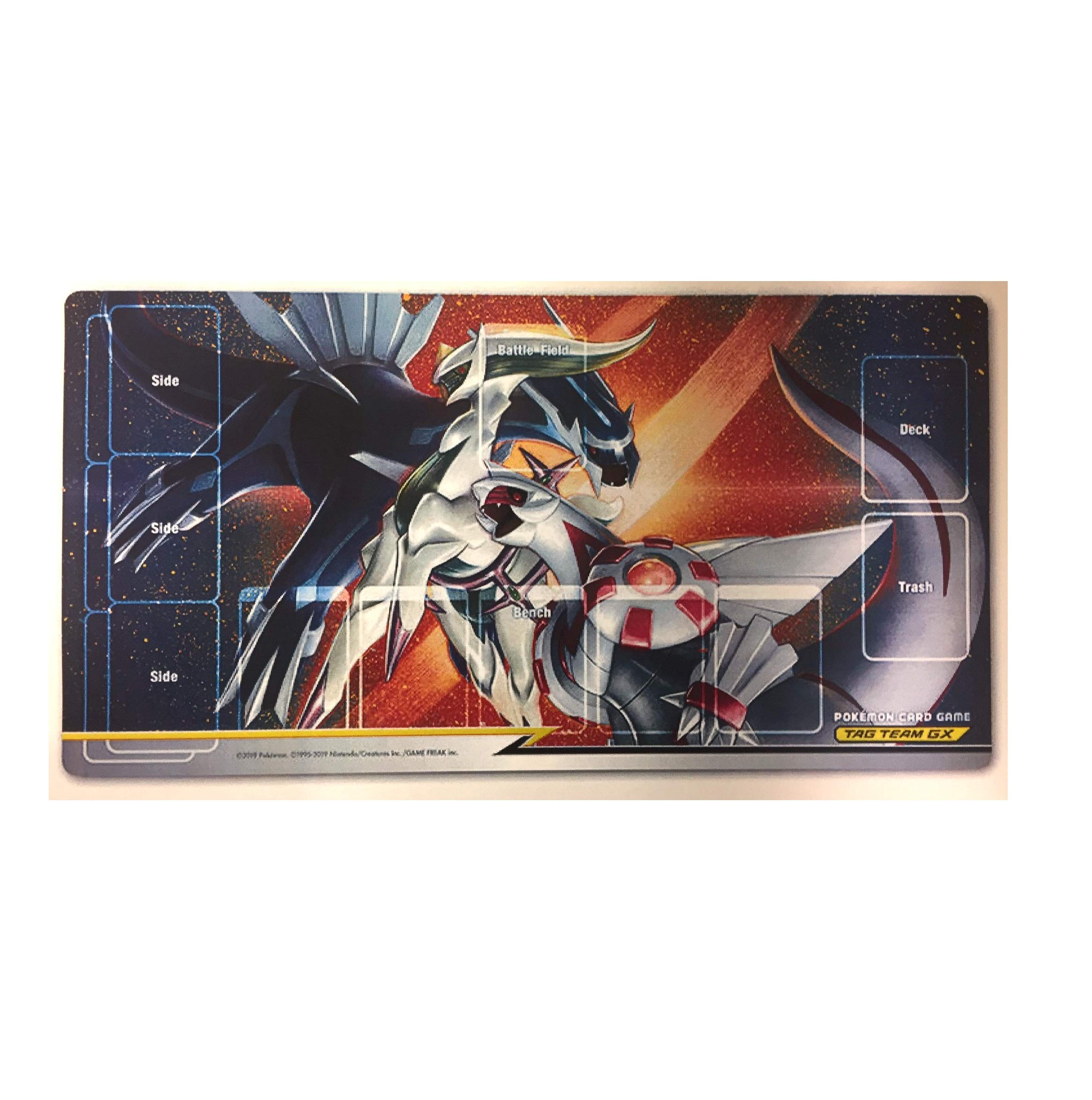

Резиновый игровой коврик Arceus Dialga Palkia TAG TEAM GX Pokemon Card Game body & & [только Prema]
