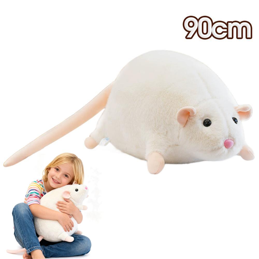 3D Simulated Mouse Super Soft Plush Mouse Plushy Doll Stuffed Rat Plush Animal Toy Peluche Mascot New Year Birthday Gift