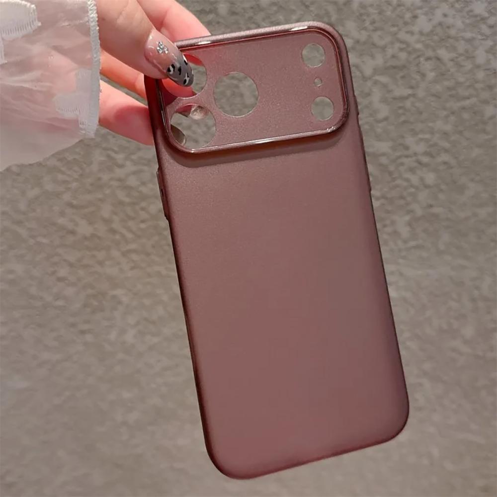 Fashion Ultra Thin Translucent Phone Case For iPhone 17 16 15 14 13 Pro Max 17Pro 16Pro Cases Shockproof Soft Matte Back Cover