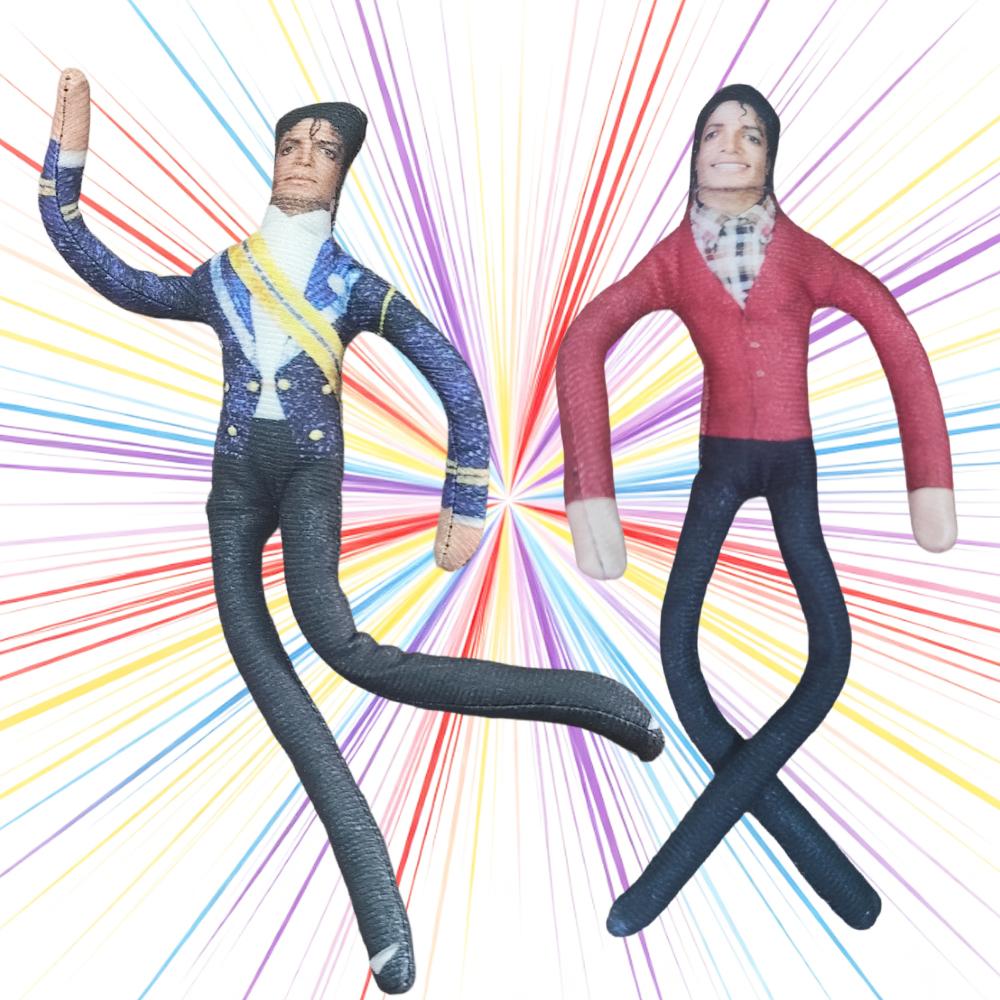 Michael Jackson Beweegbare Gewrichten Actiefiguur Pluche Pop Cosplay Ornament Verzamelaar Model Speelgoed Huisdecoratie Fan Collectie Cadeau