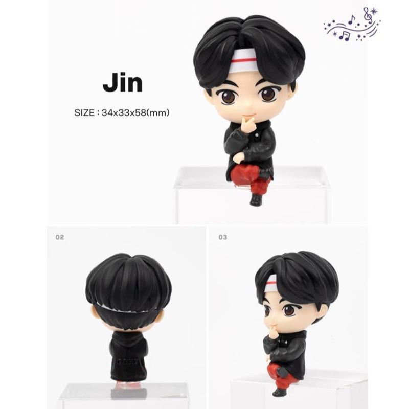 

Набор фигурок BTS TinyTAN для монитора – 7 персонажей Jin