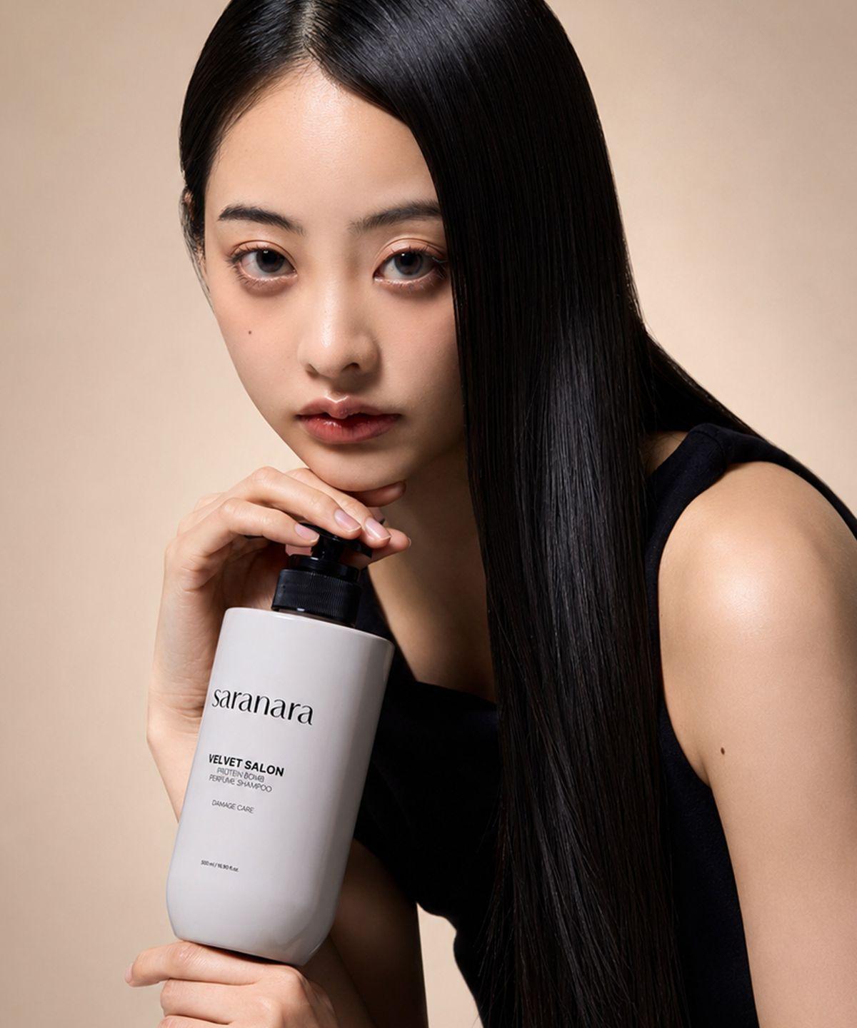 Velvet Salon Protein Balm Perfume Protein-Rich Shampoo / Treatment 500ml shampoo
