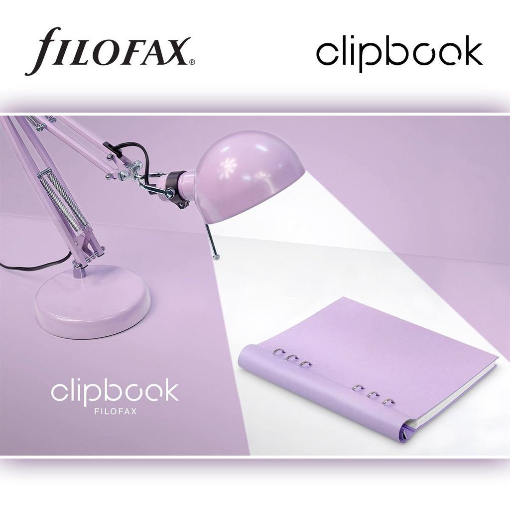 Filofax System Organizer Clipbook A5 Orchid Purple 023623 [Used]