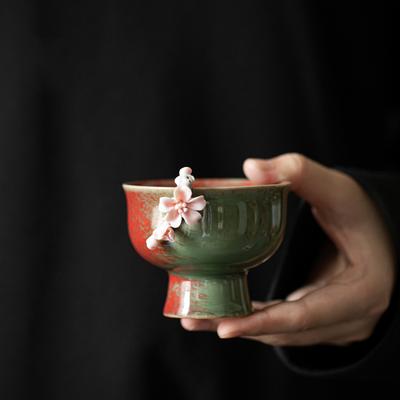 Master Cup, Teacup, Retro Household Kung Fu Tea Set, Single Cup Tall Brewing Tea Cup, Tea Cup Drinking Tea, Small Tea Bowl