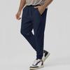 Neue Sporthose Herren Herbst und Winter einfarbig Freizeithose Wächterhose locker Kordelzughose Trend