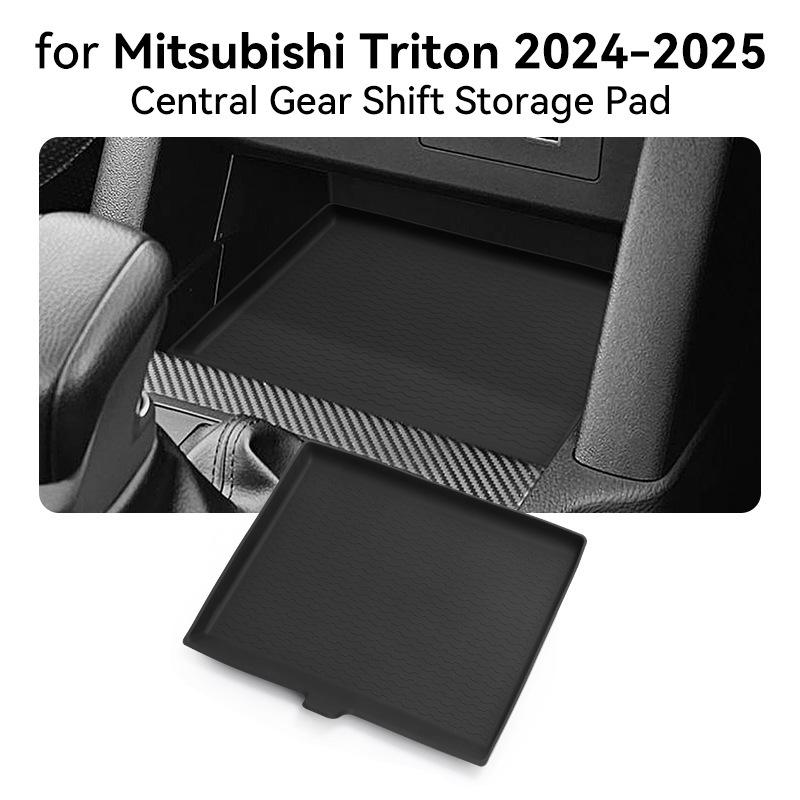 Kabelloses Lade-Silikonpad für 2024-25 Mitsubishi TRITON - Rutschfest, Staubdichtes Auto-Innenraum-Ladegerät.