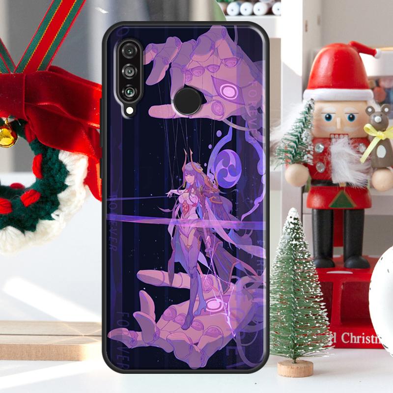 Baal Genshin Impact Game For Huawei Nova 7i 8i 11i 12i 12s Y73 Y70 Y90 Y60 Y72 Y61 Y91 9 10 SE P30 Pro P40 Lite Case