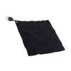1 pcs Double-sided Plush Cotton     Cleaning Towel Cloth with Pulling Rope Buckle(blue )