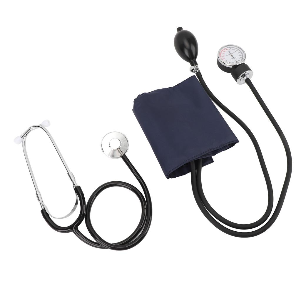 Aneroid Sphygmomanometer Manual Blood Pressure Cuff Manual Kit with Stethoscope