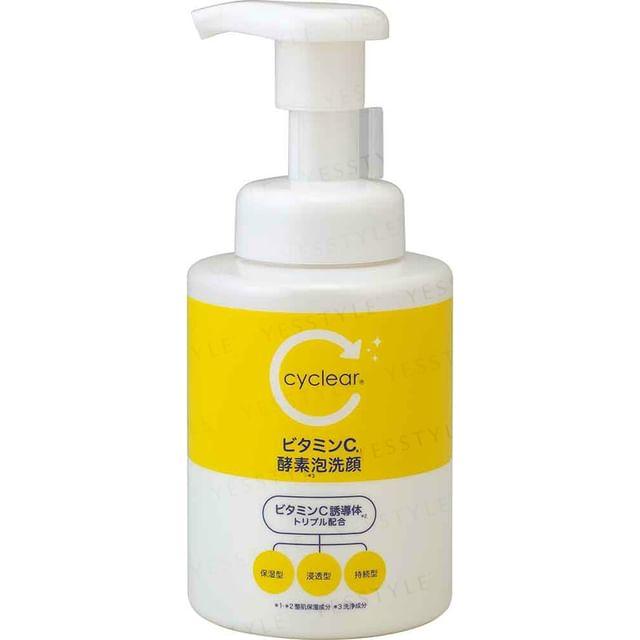 KUMANO COSME - Cyclear Vitamin C Enzyme Foam Facial Wash 250ml Refill