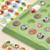 Kinder Memory Reversi Schachspiel 2 Spieler Tier Obst Flipping Schach Matching Spiel