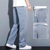 Playboy Men's Ice Silk Tencel Loose Straight Casual Pants