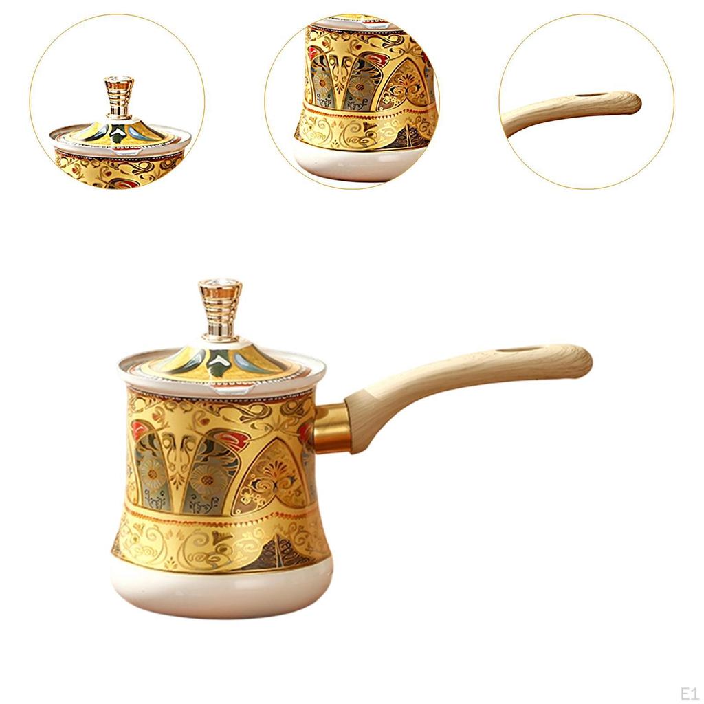 Schokoladen-Schmelztopf Kaffeemaschine Praktisches Geschenk Multifunktionaler Milchwärmer Kanne Teekanne für Zuhause