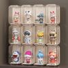 Blind Box Storage Display Stand Desktop Bubble Mart Display Cabinet Transparent Dust-proof Doll Figurine Storage Box