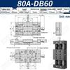 Heavy Load Precision Linear Slide Table with Fine-tuning Screw Rod - 50/80/100 Stroke