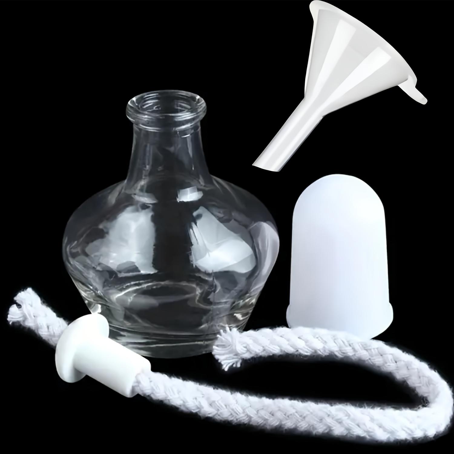 

DIY Laboratory Alcohol Lamp with Funnel Heating Tool Science & Experimentation Glass Alcohol Lamp One alcohol lamp + one funnel