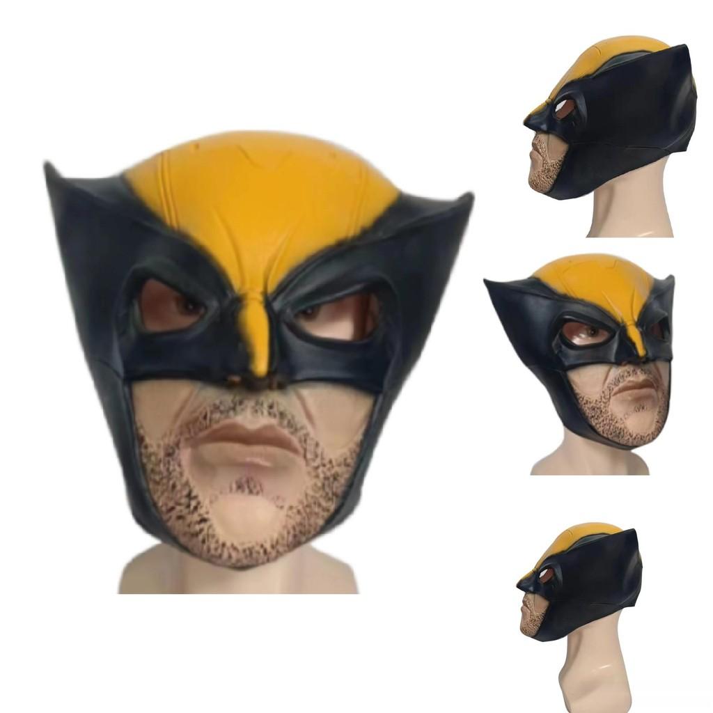 Maschera di Wolverine Marvel e Maschera di Deadpool per Feste in Costume Cosplay di Halloween
